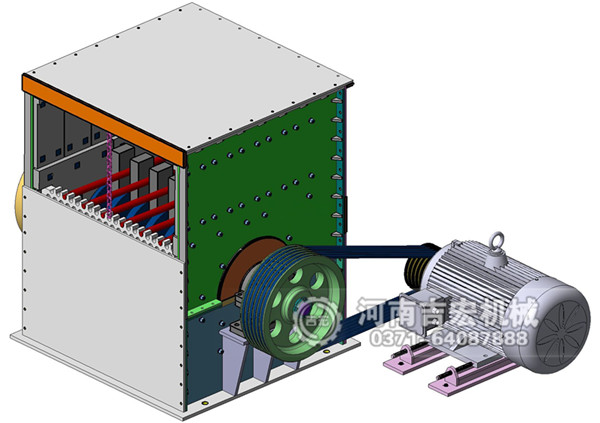 建筑石子破碎機工作原理