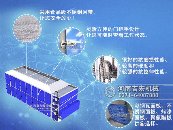 金銀花烘干機優勢